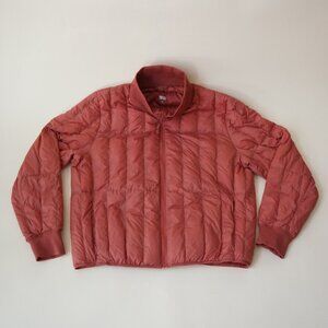 Uniqlo Terracotta Ultra Light Down Compact Jacket - Size XL